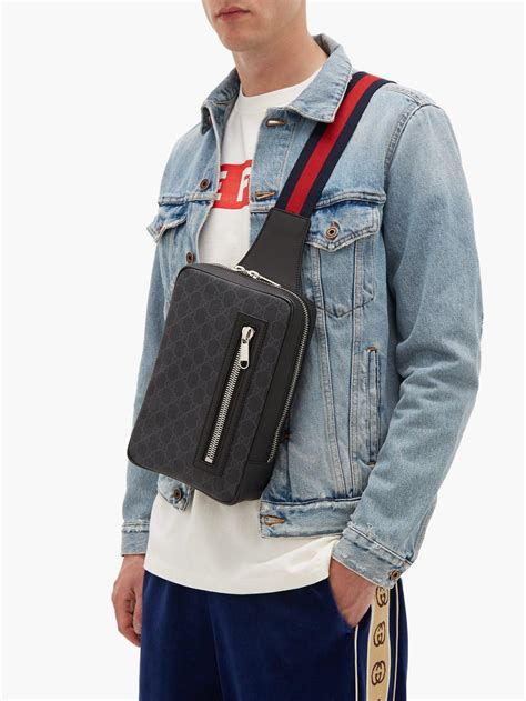 gucci belt bag men price|gucci cross body bag men.